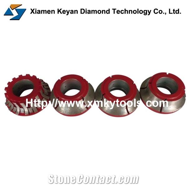 Cnc Router Bit, Edge Profile Wheels for Marbles or Granites, with Different Shapes