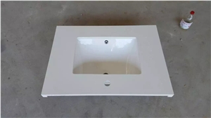 Best Quality Bathroom Vanity Artificial Quartzite Countertop