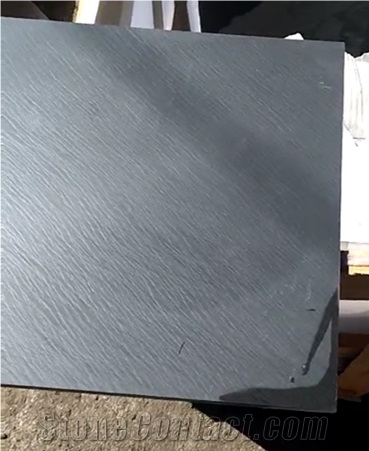 Black Honed Slate Floor Tile