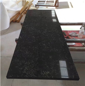 Black Quartzite Kitchen Countertop