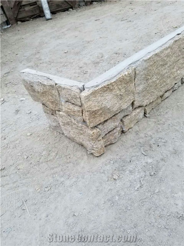 Cement Ledge Stone with Natural Surface,Rough Corner Culture Stone Wall Panel for Construction and Decoration,Wall Cladding