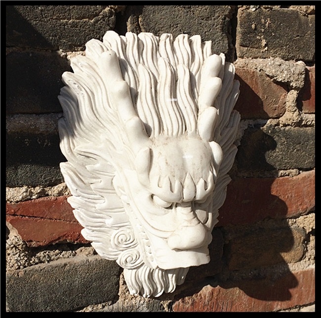 Water Wall Garden Lion Head Fountain Sculpture