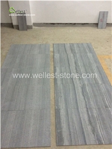 Blue Wood Grain Marble Tile Bedroom/Living Room Floor Covering Tile,Bathroom Wall Decorative Tile, Paving Tile