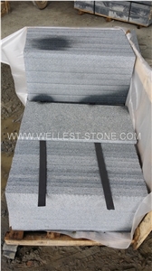 G654 Dark Grey Natural Granite Stone Tile Outdoor Pool Coping Floor Covering Tile