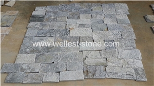 Natural Wall Stone Veneer, Water Roll Loose Stone Wall Covering Veneer,Wall Decoration Ledge Stone
