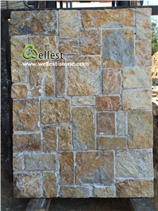 Square Loose Stone Veneer,Cement Wall Stacked Stone,Outdoor Wall Decorative Stone