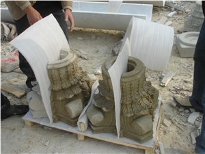 Sandstone Hollow Column for Construction
