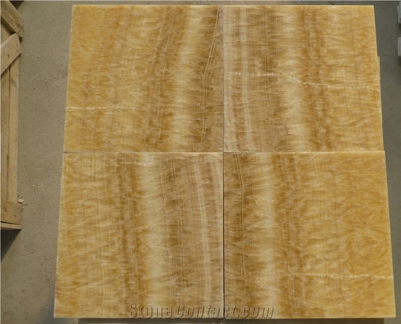 Decoration Material Honey Onyx Yellow Onyx Stone for Slabs/Countertops/Vanity Top/Wall Tiles/Background