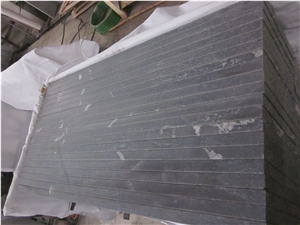 China Natural Snow Grey Granite Stairs & Step, Jet Mist Black / Black Via Lactea Granite with White Mayflower