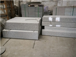 G655 Granite Stairs & Step, China White Granite, Sesame White Granite for Flooring Stairs, Stepping