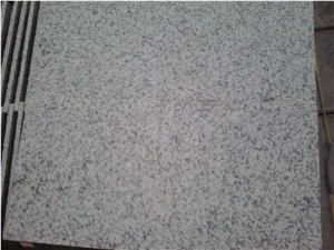 G655 Tongan White /Hazel White/Rice Grain White Granite Honed Tiles for Floor