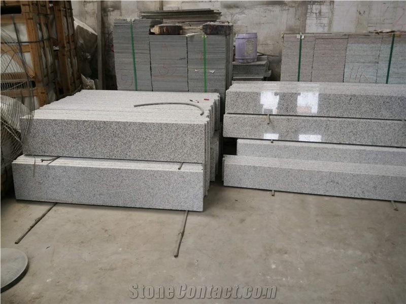 G655 Tongan White /Hazel White/Rice Grain White Granite Polished Tiles for Floor