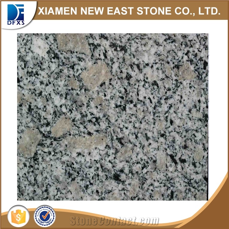 Natural Polished G383 Granite Slabs & Tiles, Zhaoyuan Pearl Flower / Light Grey Wave Flower Granite Slabs & Tiles