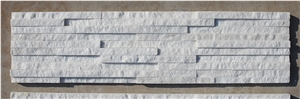 Slim Profile China White Quartzite Wall Tiles, Culture Stone, Ledge Stone, Wall Cladding