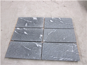 Via Lactea/Snow Grey/Mist Black/Jet Mist Granite Flamed Tiles for Floor