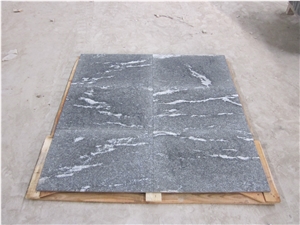 Via Lactea/Snow Grey/Mist Black/Jet Mist Granite Flamed Tiles for Floor