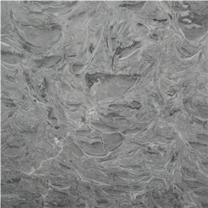 China Laventol Grey Pearl,Overlord Flower Marble,Natural Stone Tiles & Slabs,Fossil Gray, Gris Fosil Marble Manufacturer