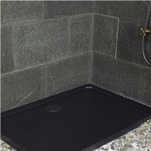 Mongolia Black Granite/Honed Black Granite Shower Tray,Shower Base