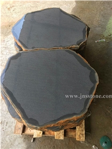Dark Bluestone / Chinese Black Basalt / Tiles / Dark Basalt for Walling, Flooring / Black Basalt / Hainan Black Basalt