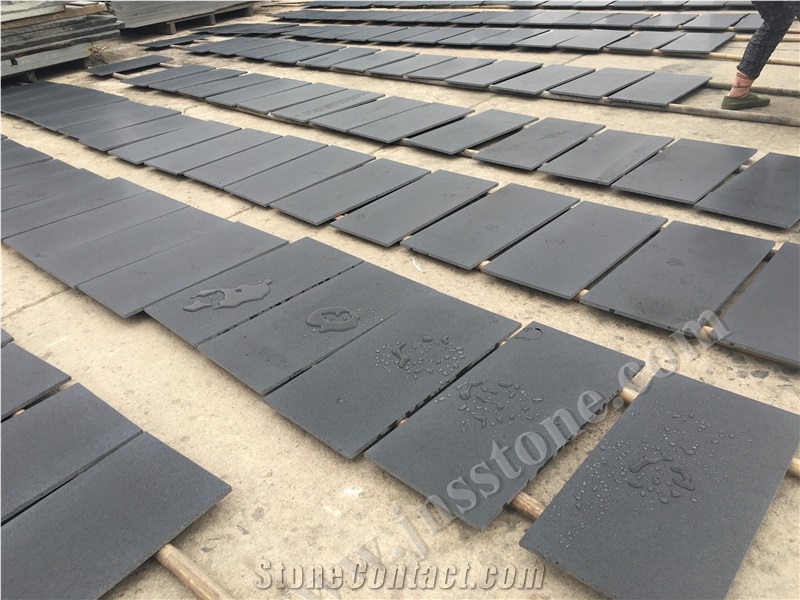 Dark Bluestone / Chinese Black Basalt / Tiles / Dark Basalt for Walling, Flooring