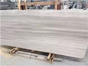 China Natural Stone Marble White Wooden Marble Polished Grade a & Grade B,Tiles,Slabs, Wall Covering, Flooring