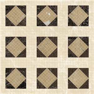 Export Natural Marble Mosaic Tiles for Kitchen Floor