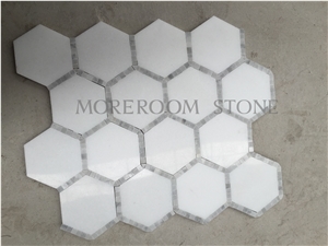 Marble Shell Mosaic Mother Of Pearl for Wall Background