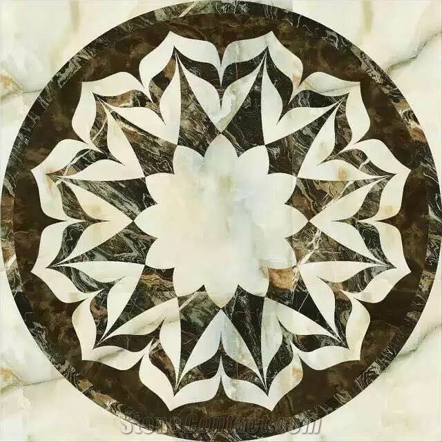 Round Marble Medallion,Tile Medallion in Tile and Flooring