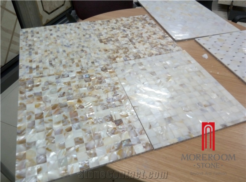 Top Quality Thin Mother Of Pearl Mosaic Tile Marble Mosaic Honeycomb