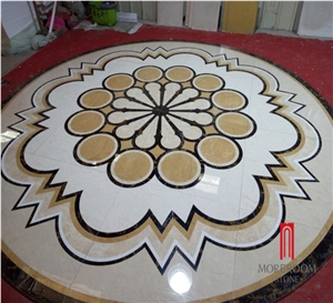 Water Jet Medallions Porcelain Tile Patterns