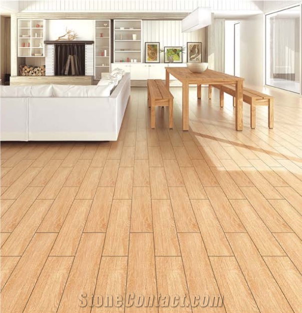 Wood Grain Brick Porcelain Wood Grain Tile Wooden Tiles Flooring Designs From China Stonecontact Com