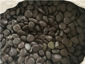 Ordinary Polished Grey Pebble Stone/Grey River Stone/Flat Grey River Pebbles/Mixed Pebble Stone for Landscaping/Pebble Stone for Flooring&Walling