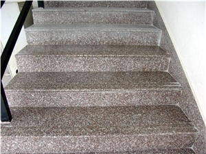 Pink G664 Granite Outdoor Stair Steps Lowes China Pink Granite Stairs & Steps,G664 Non Slip Stair Riser,Polished Stair Treads&Steps,Red Granite