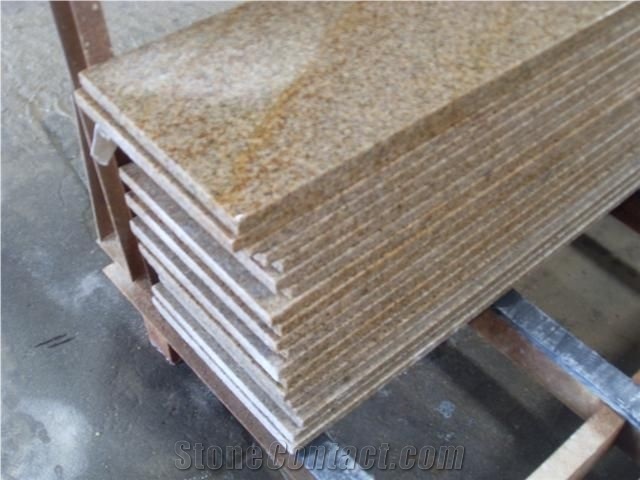 Polished Natural Stone China Quarry Manufactory Rusty Yellow Beige G682，G682 Granite Big Random Slab,Thin Tiles,Flooring and Wall Covering