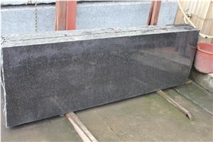 Black Galaxy Thin Granite Slab/India Black Granite