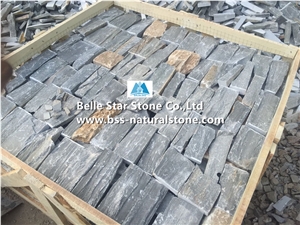 Grey Slate Field Stone,Riven Slate Loose Stone,Natural Slate Thin Stone Veneer,Grey Slate Ledge Stone,Slate Corner Stone,Slate Wall Cladding