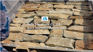 Rustic Quartzite Field Stone,Quartzite Loose Ledge Stone,Rustic Quartzite Thin Stone Veneer,Quartzite Stone Cladding,L Corner Stone,Quartzite Wall