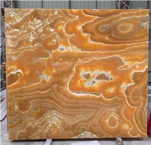 Iran, Yellow Onyx, Red Onyx, Gold Book Matching Tiles & Slabs, Floor and Wall Tiles, Onyx Stone Flooring, Multicolor Onyx