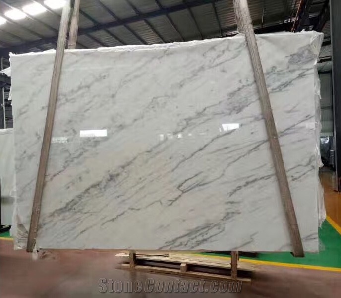 Polished Guangxi White Marble Tiles & Slabs/China Carrara White Marble Slabs/China White Marble