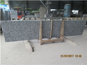 China Cheap Granite White Oyster White Wave Oyster Pearl Granite Spray White Sea Wave G423 Granite Polished Flamed Tile Slab
