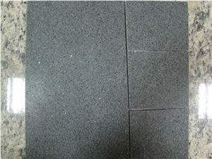 Dark Grey Granite Sesame Grey Granite G654 Honed Floor Tile Wall Stone Outdoor Paver Bullnose Coping Tile