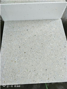 White Terrazzo Honed Floor Tile Wall Stone Outdoor Paver Bullnose Coping Tile