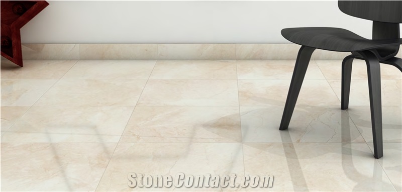 Crema Marfil Skirting Board Slabs & Tiles, Spain Beige Marble