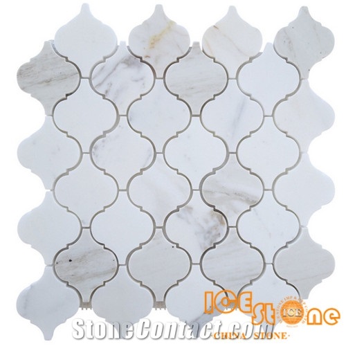 Calacatta Gold Arabesque/Calacatta Basketweave/Calacatta Bubble Round/Calacatta Herringbone