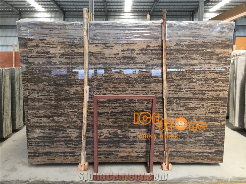 China Golden Coast Marble & Tile & Slab, Brown Natural Stone,Countertop, Wall, Flooring, Uniform Material, Direct Factory,Polished
