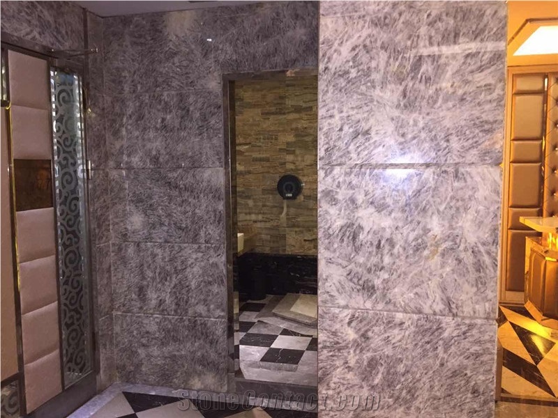 China Grey Marble Slabs & Tiles, Grey Marble Blocks, Cut to Size for Countertop, Marble Wall and Floor