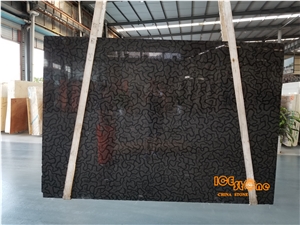 China Oracle Marble Slabs & Tiles, Chinese Local Black Marble Slab, Low Price Tile,Wall Floor Covering