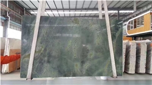 Chinese Green Marble Tiles & Slabs, Wall & Floor Covering, Polished & Honed Marble Slab, Nice Pattern for Tops, Project