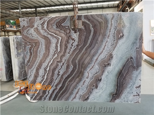 Cordillera/Chinese Granite/Slabs/Tiles/Cut to Size/Bookmatch/Polished Surface/Brown and Grey Color