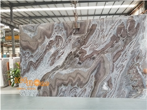 Cordillera/Chinese Granite/Slabs/Tiles/Cut to Size/Bookmatch/Polished Surface/Brown and Grey Color